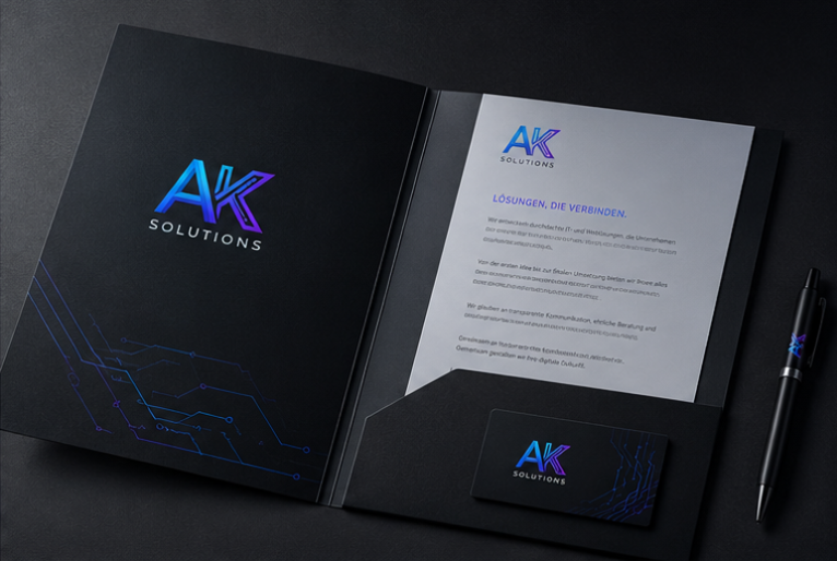 Corporate Design Mappe